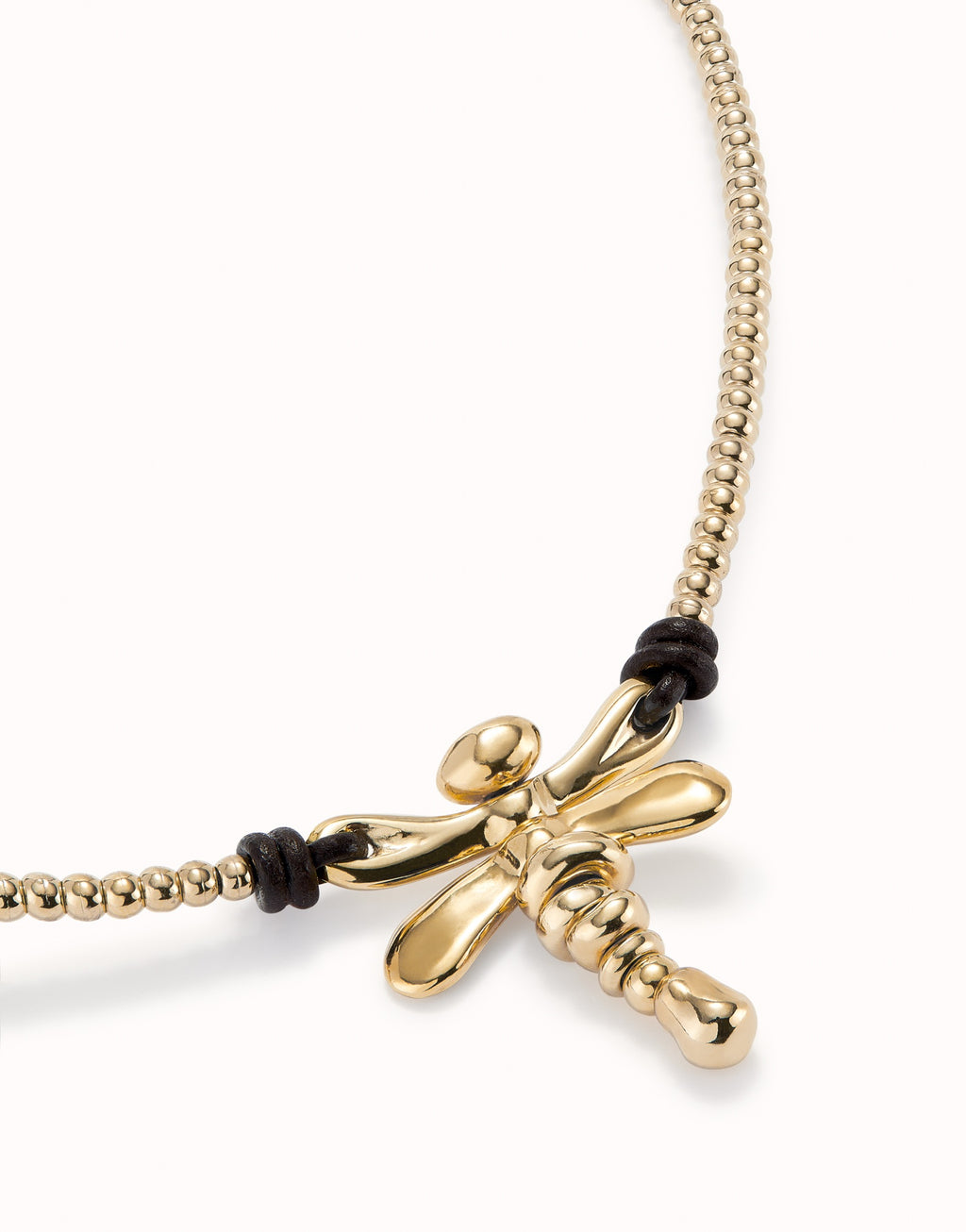 UNO DE 5O- Short pendant necklace with Dragonfly image 1