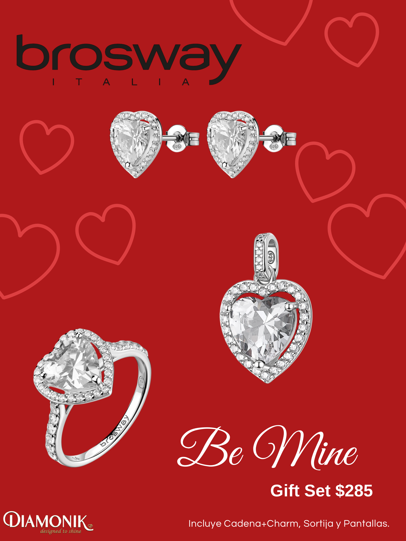 BROSWAY- Be Mine Gift Set