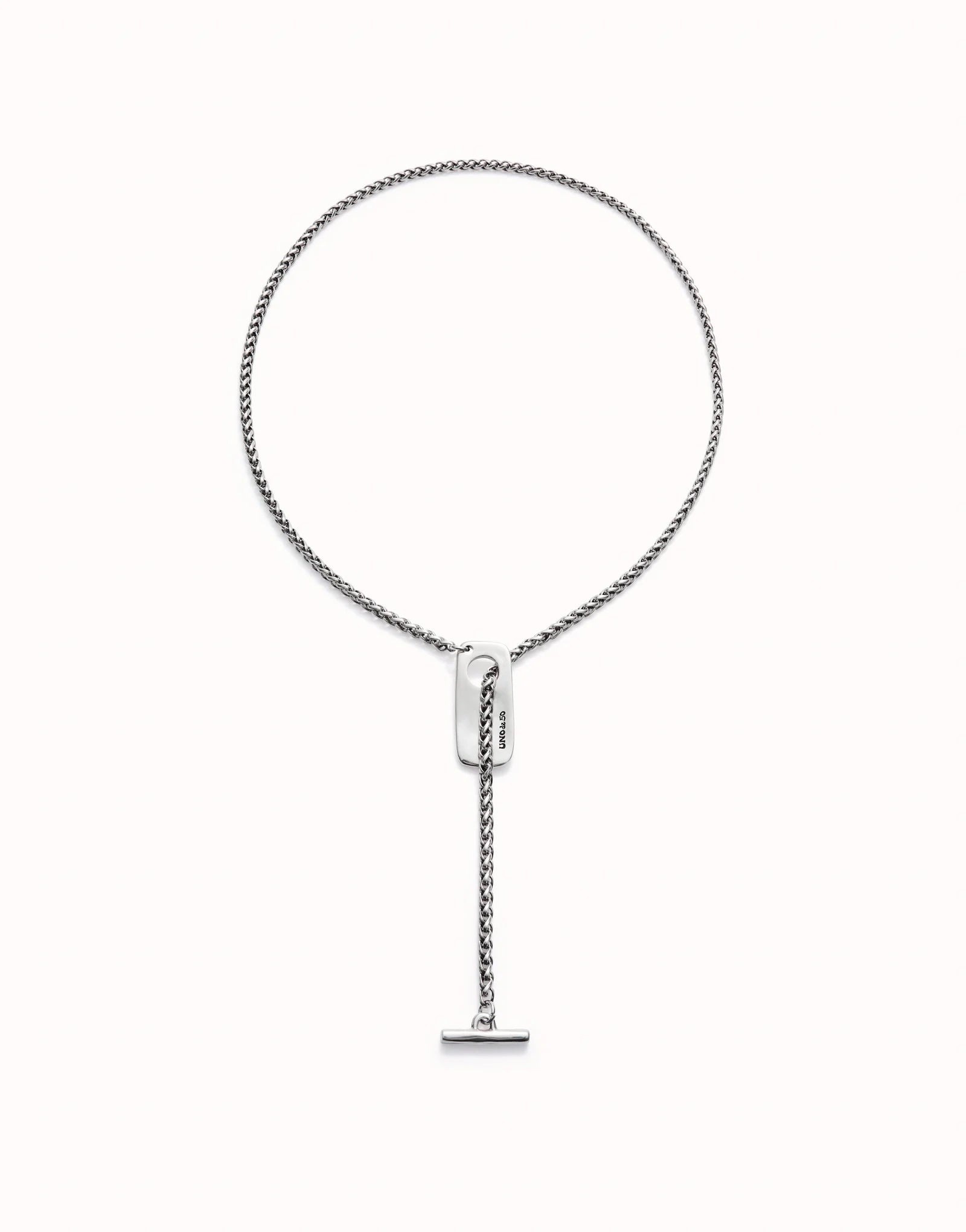 UNO DE 5O- Adjustable link chain necklace image 0