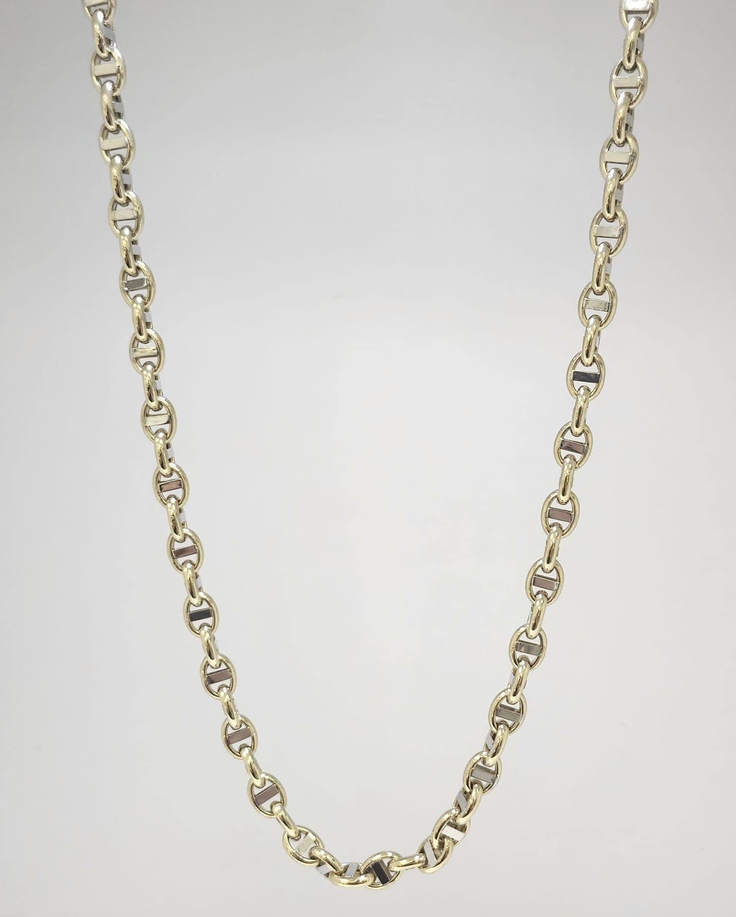 Gucci 2 Tones Chain 22”