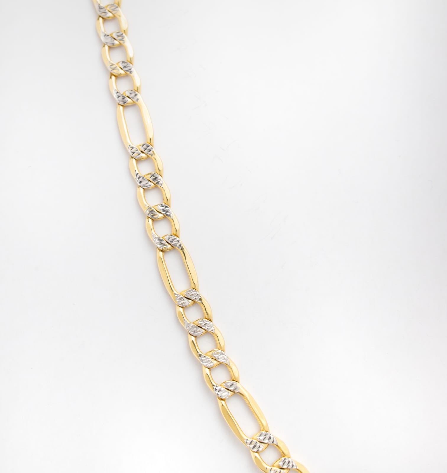 Two Tones Figaro Chain 22” image 1