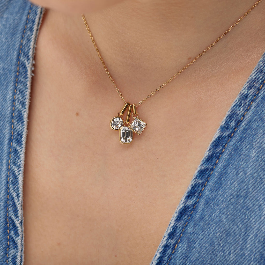 BROSWAY- Symphonia Gold Necklace image 1