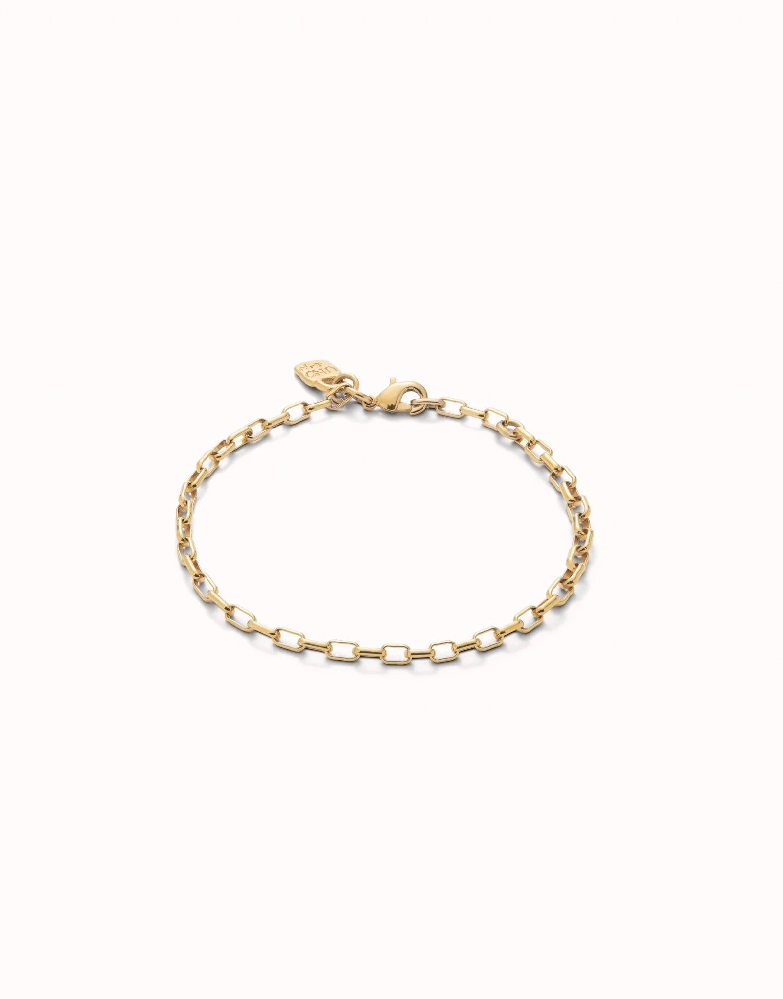 UNO DE 5O PERSONALIZATION- Mid-sized link charm chain bracelet image 0