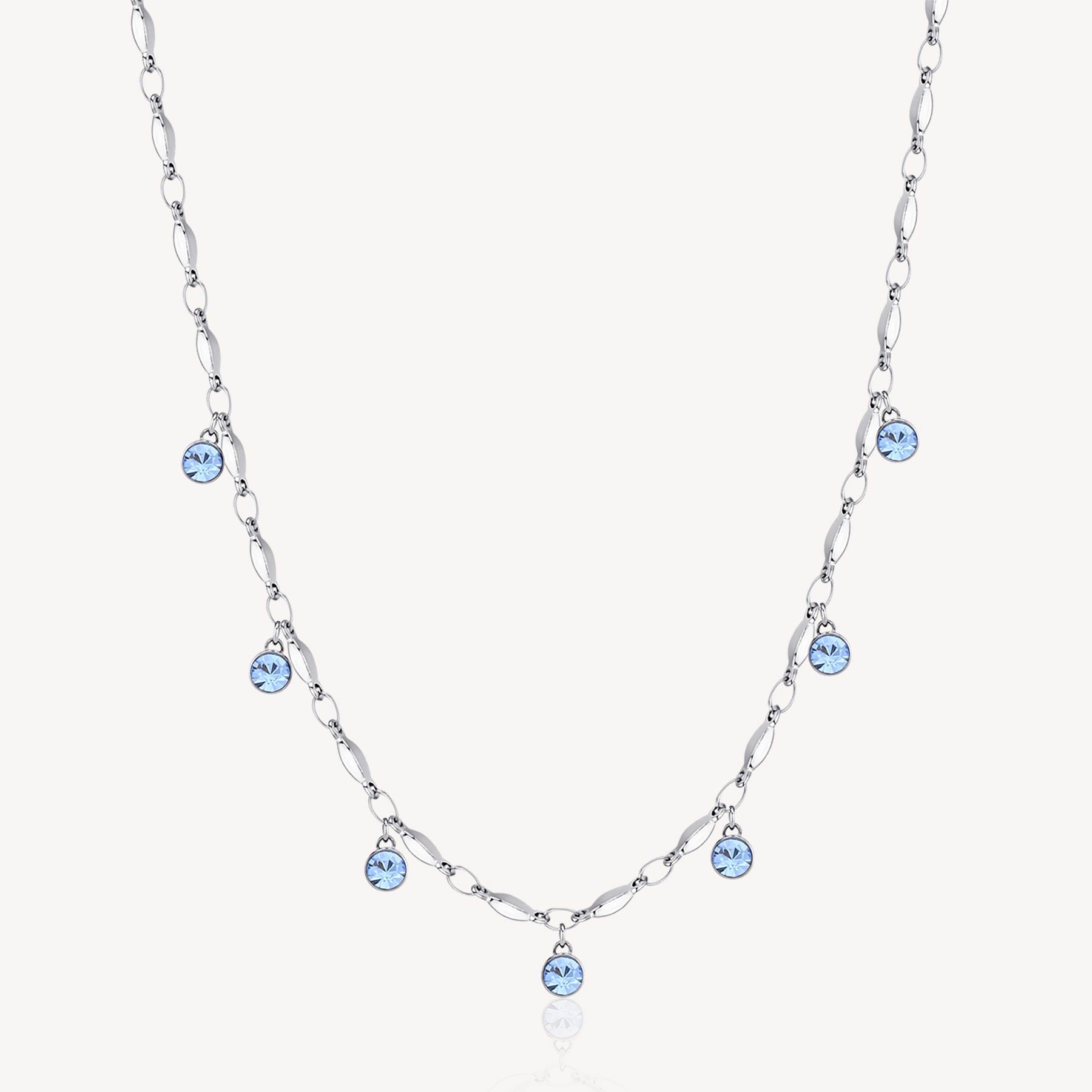 BROSWAY- Blue Symphonia Necklace image 0