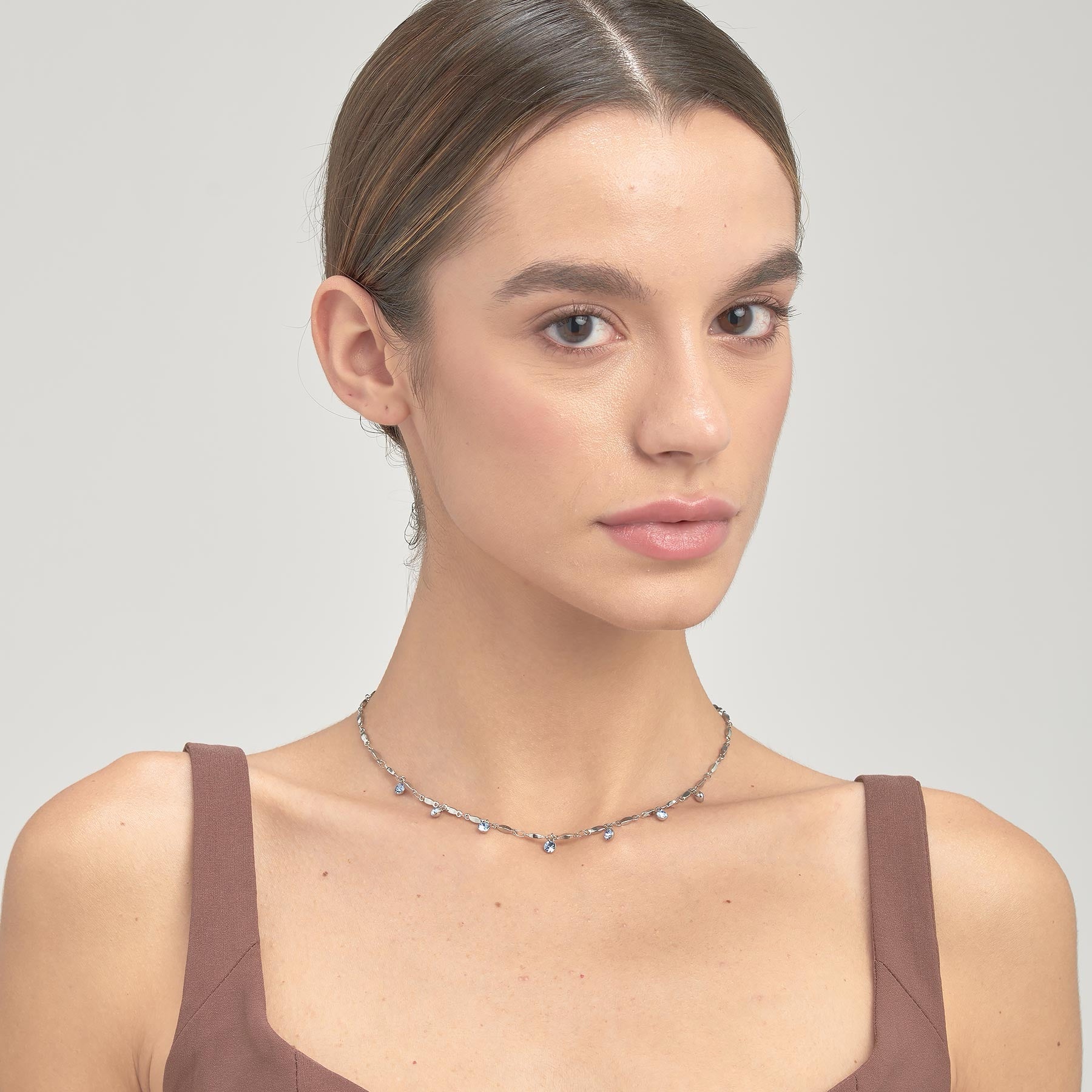 BROSWAY- Blue Symphonia Necklace image 2