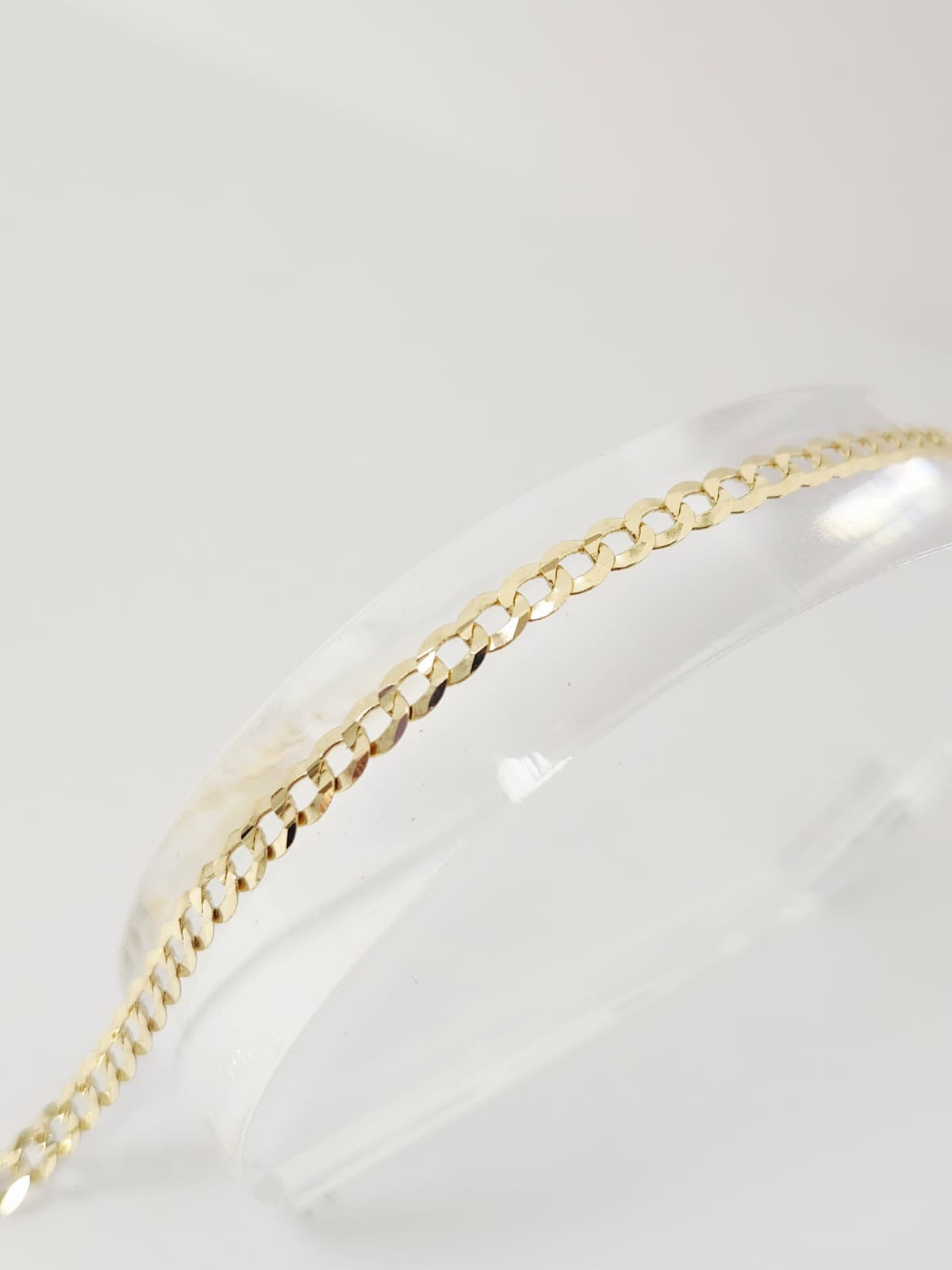 Cuban Link Ankle Bracelet image 1