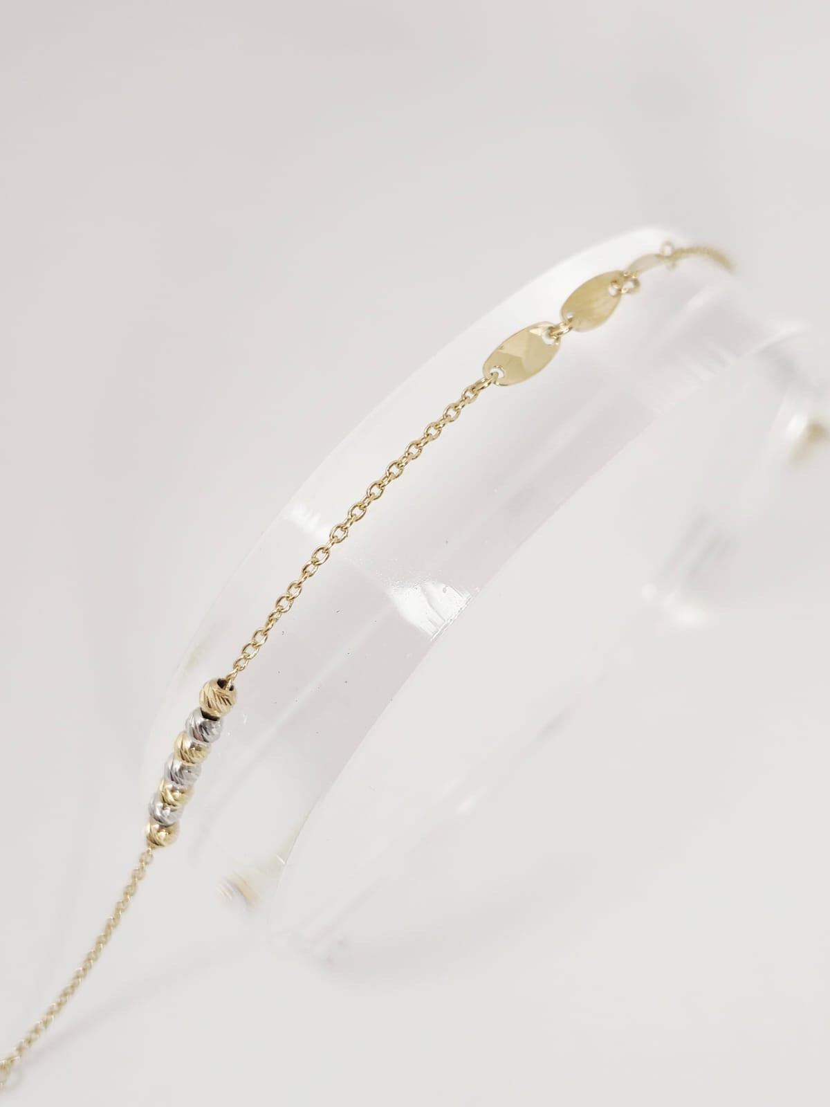 Two Tones Ankle Bracelet image 1