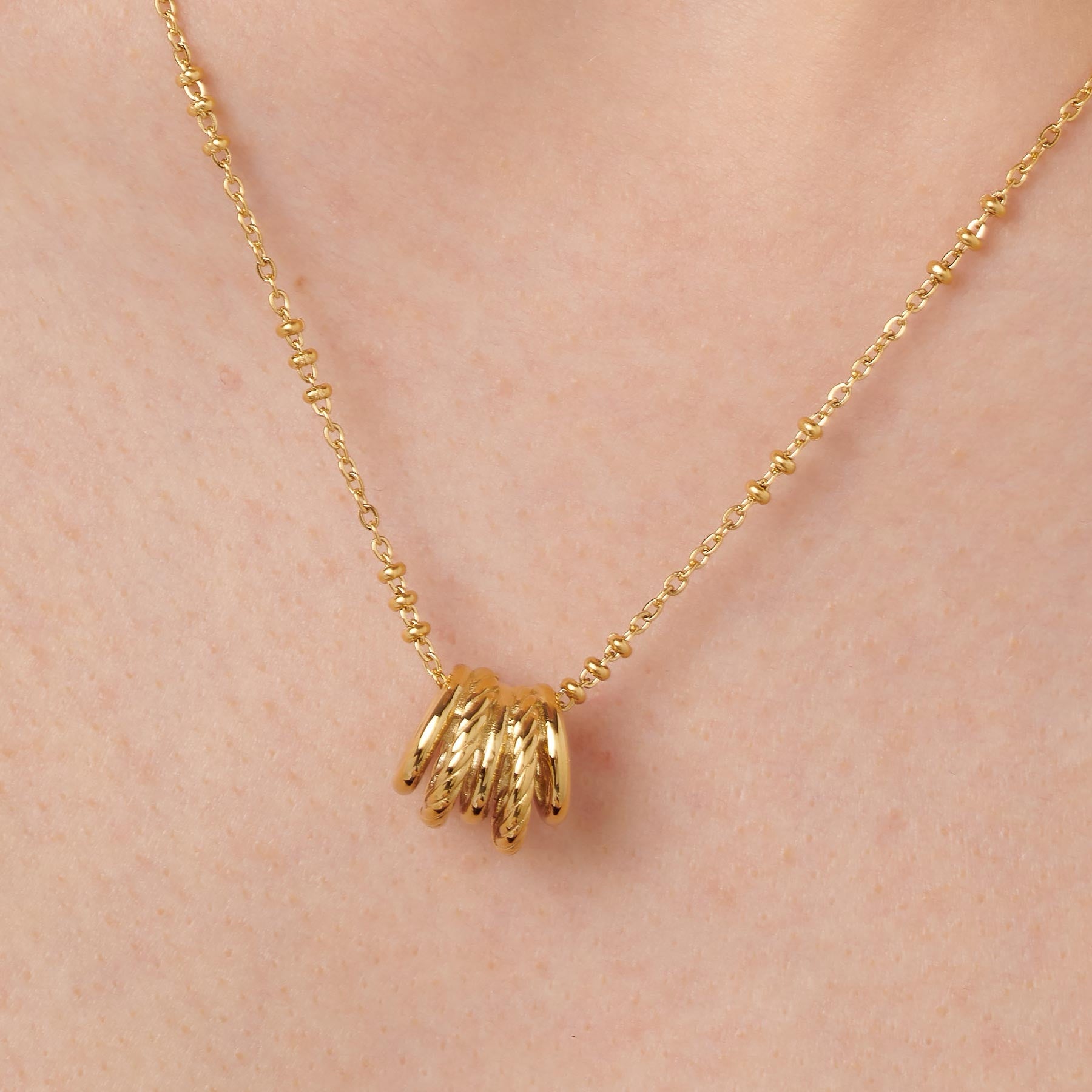 BROSWAY- Amy Gold Necklace image 1