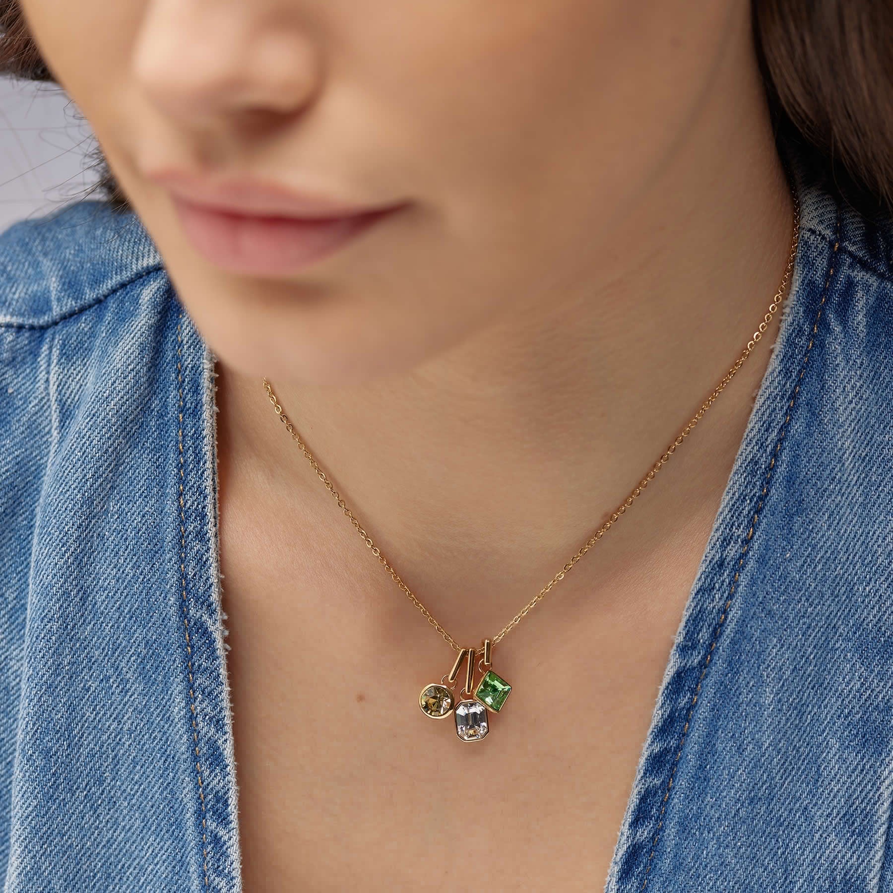 BROSWAY- Symphonia Gold Necklace image 1