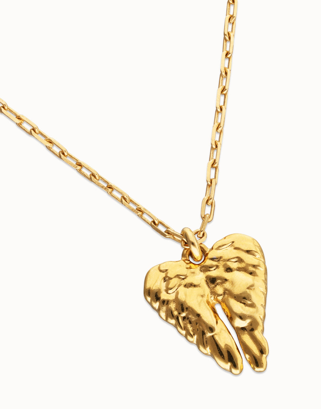 UNO DE 5O- Short necklace with wing detail image 2