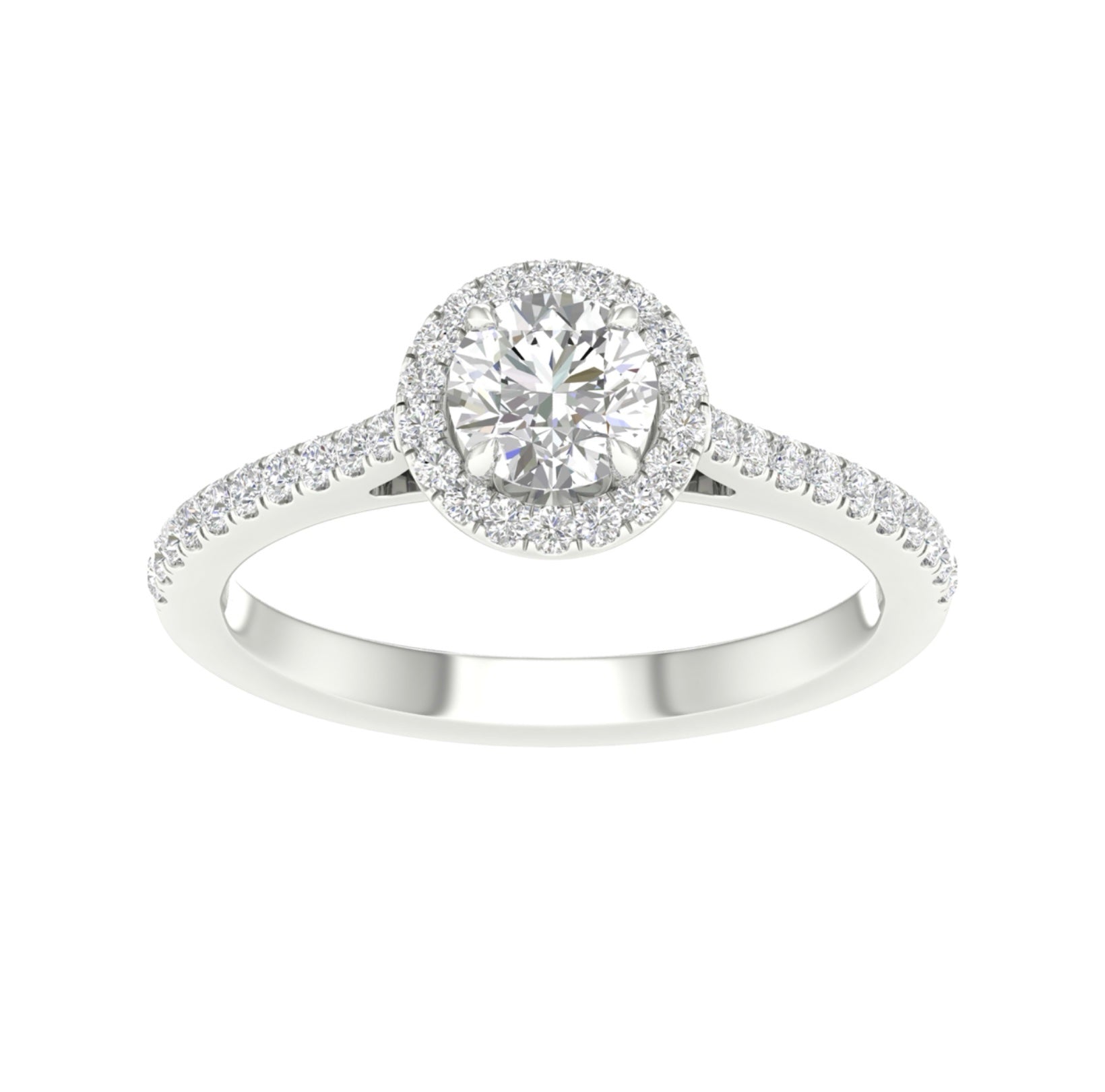 Lab Grown Diamond- Round Cut Solitaire image 0