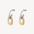 BROSWAY- Two Tones Amy Earrings image 0