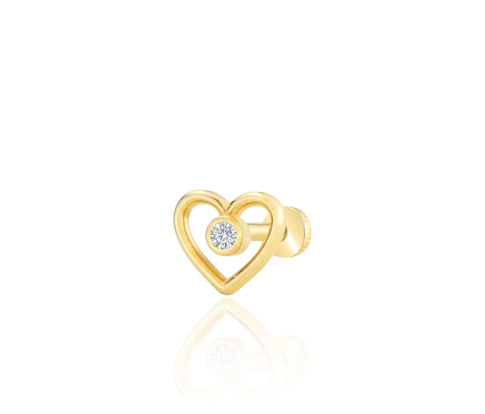 Heart Cartilage Earring (Pantalla de cartílago) image 0