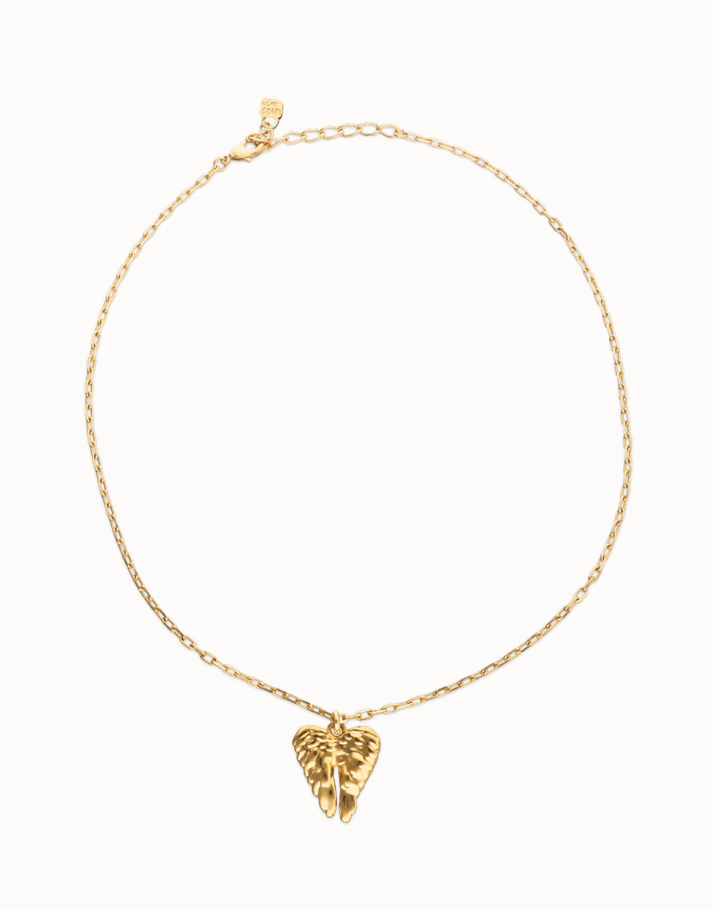 UNO DE 5O- Short necklace with wing detail image 0