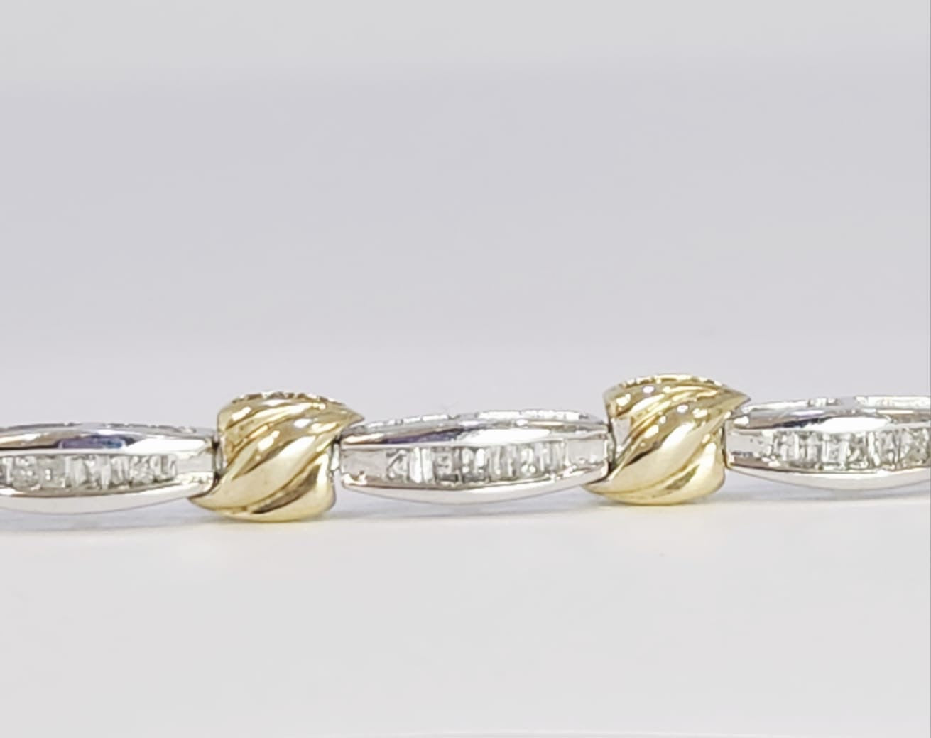 Two Tones Diamond Bracelet image 1
