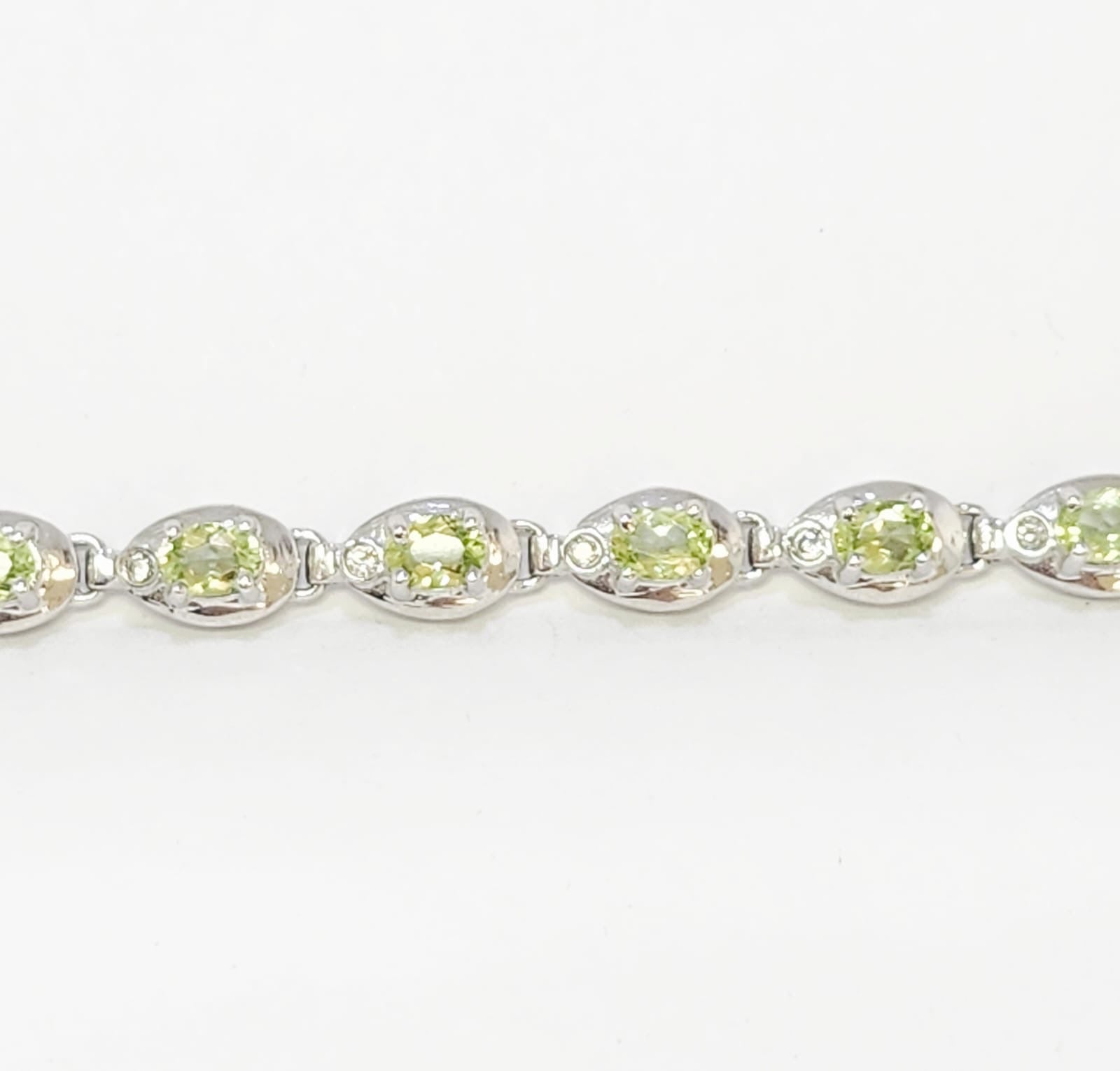 Peridots &amp; Diamonds Bracelet image 2