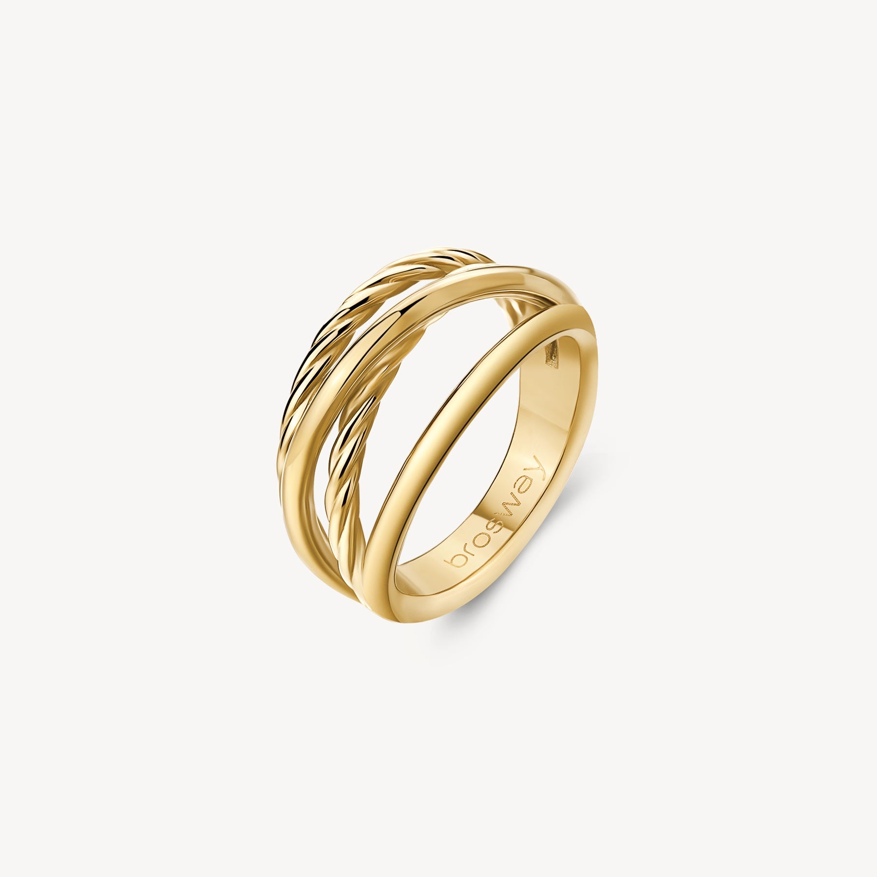 BROSWAY- Amy Gold Ring image 0
