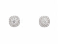 Lab Grown Diamond- Classic Halo Studs