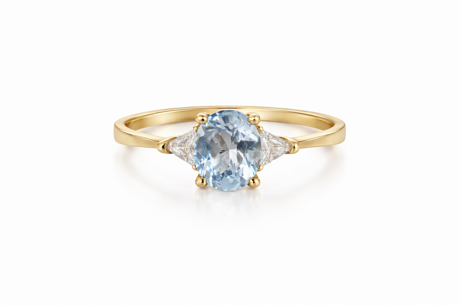 Blue & Clear Ring