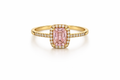 Pink & Clear Ring