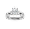 Lab Grown Diamond- Round Cut Bridal Set