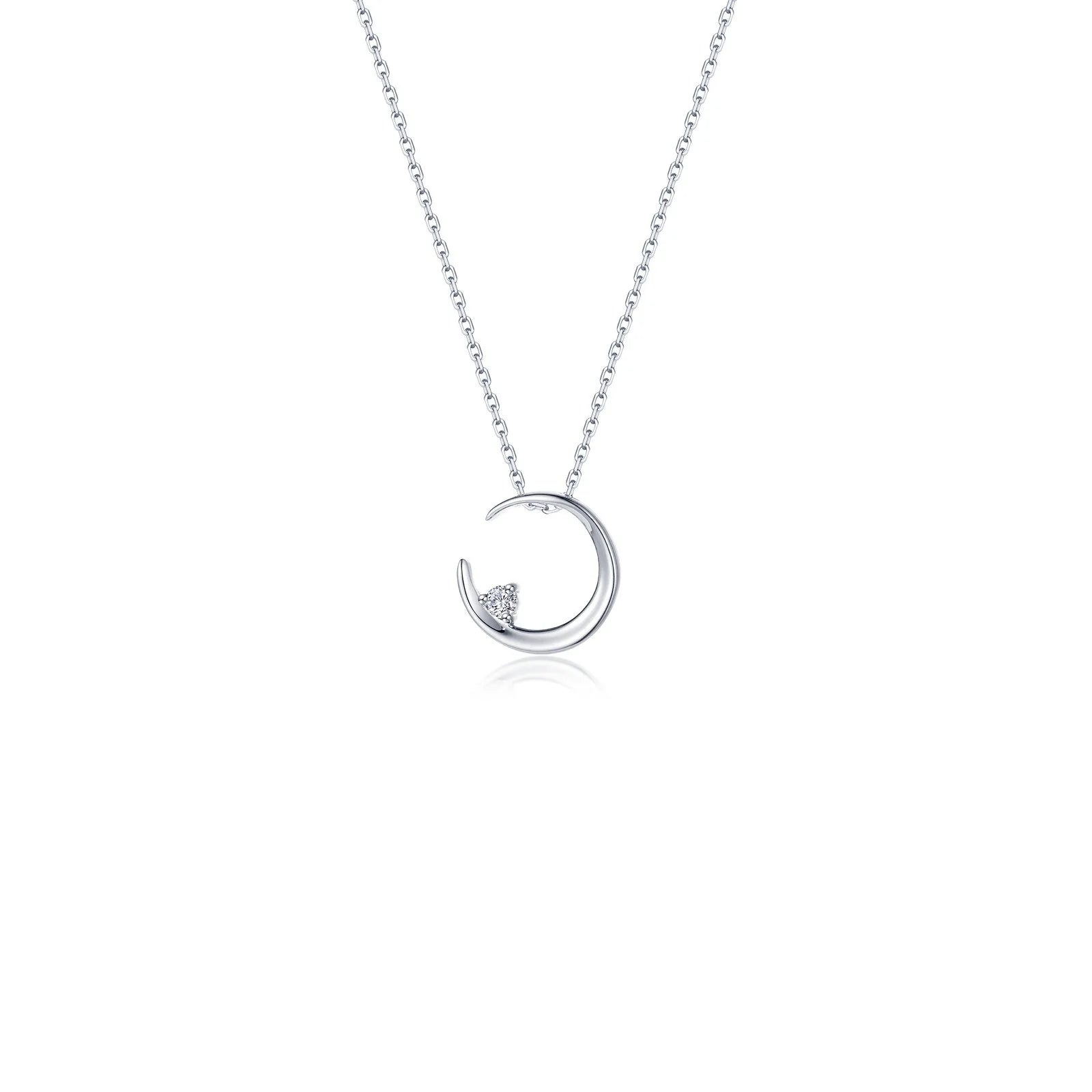 LAFONN- Crescent Moon Necklace