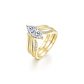 LAFONN- Marquise Muse Ring Set