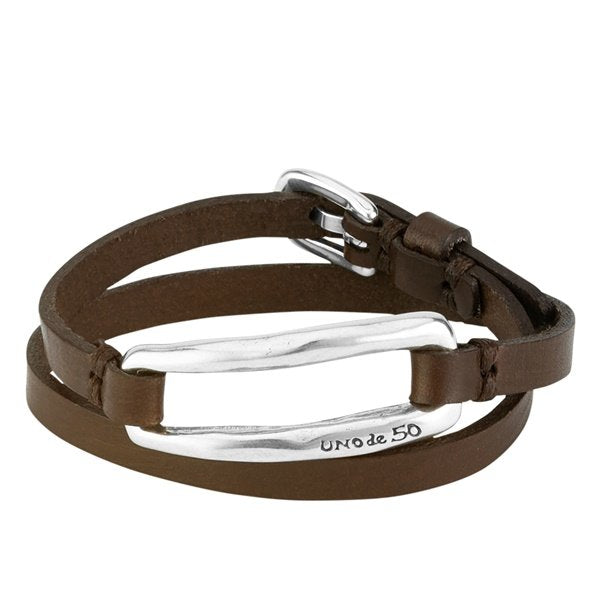 UNO DE 50- Double Trapped Bracelet