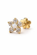 Opalescent Flower Cartilage Earring
