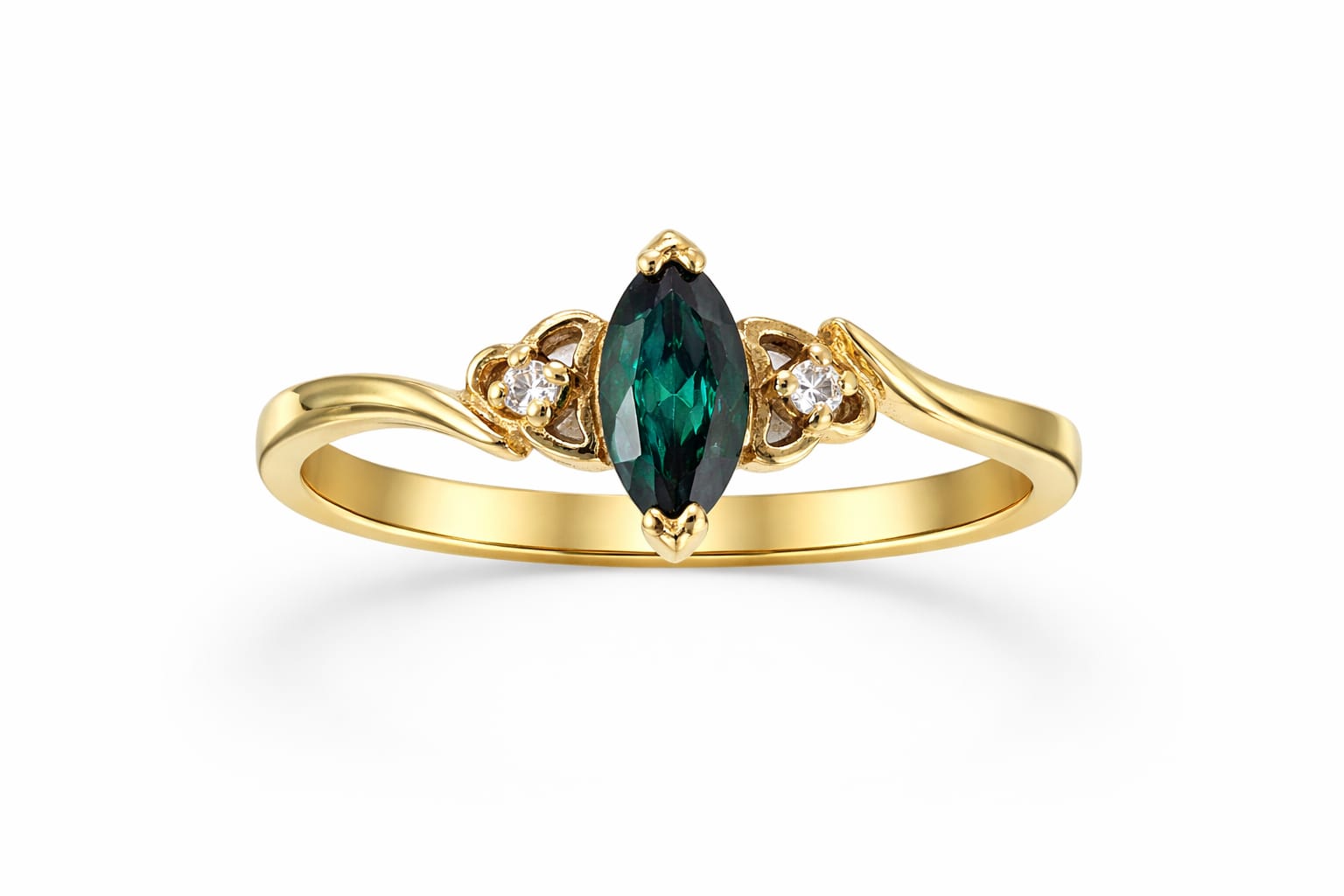Green & Clear Ring