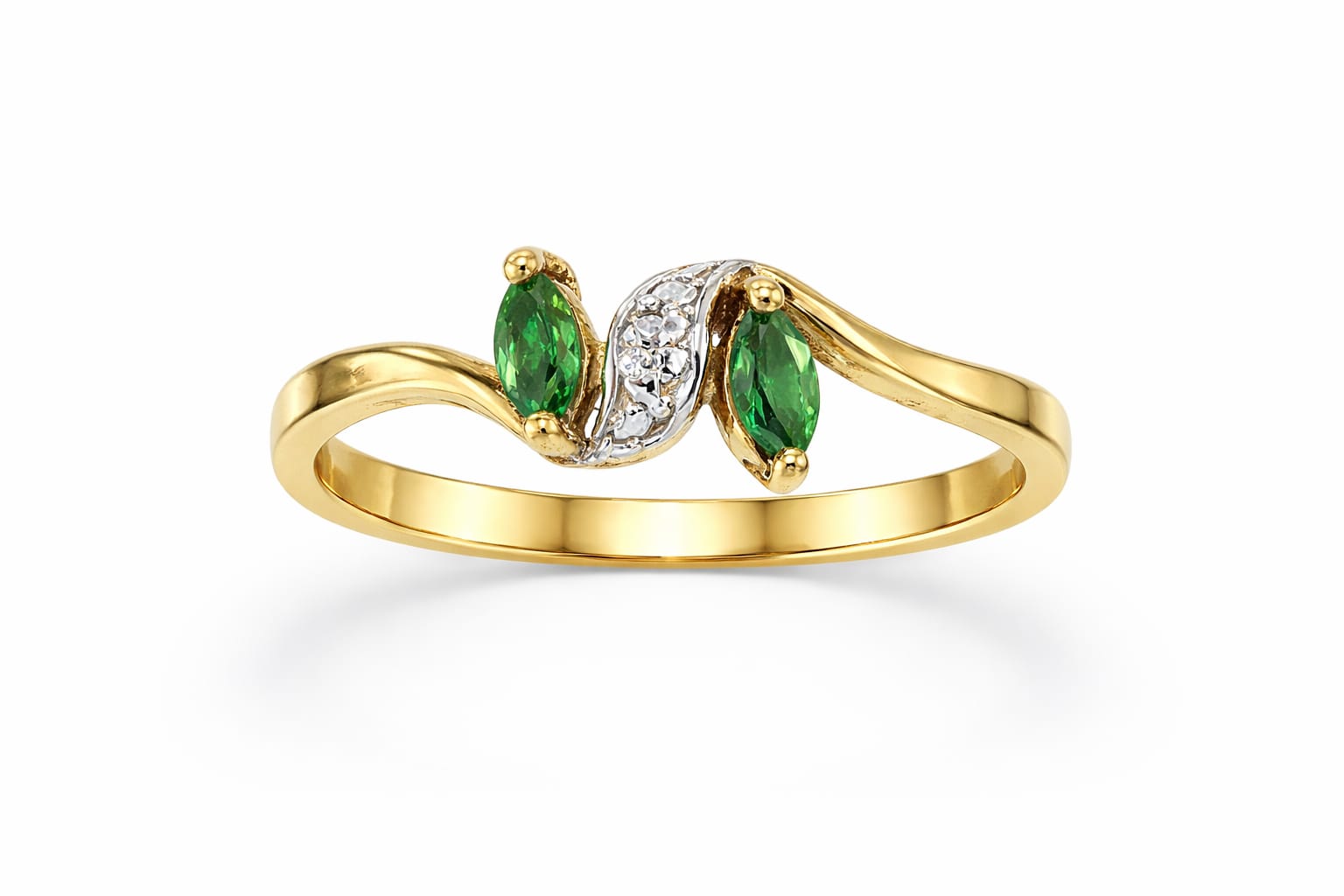 Green & Clear Ring