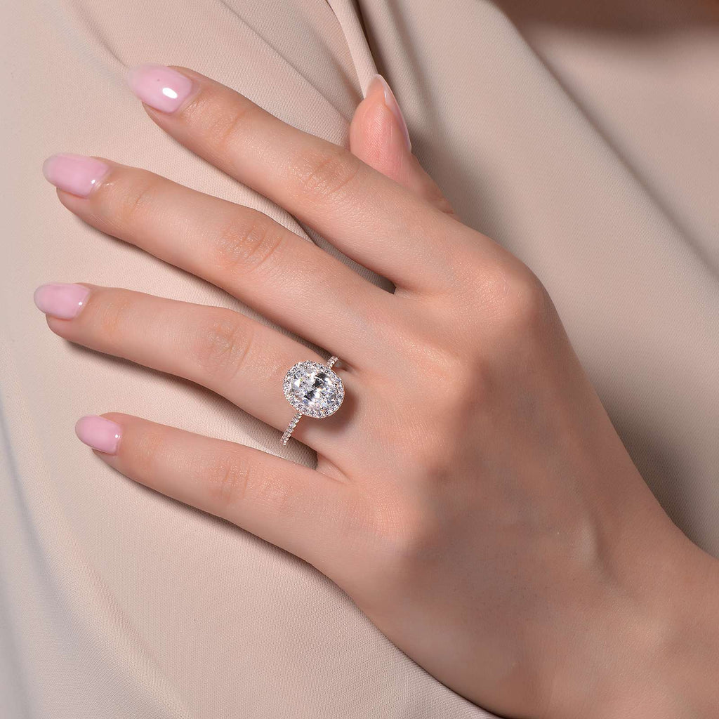 LAFONN- Halo Engagement Ring