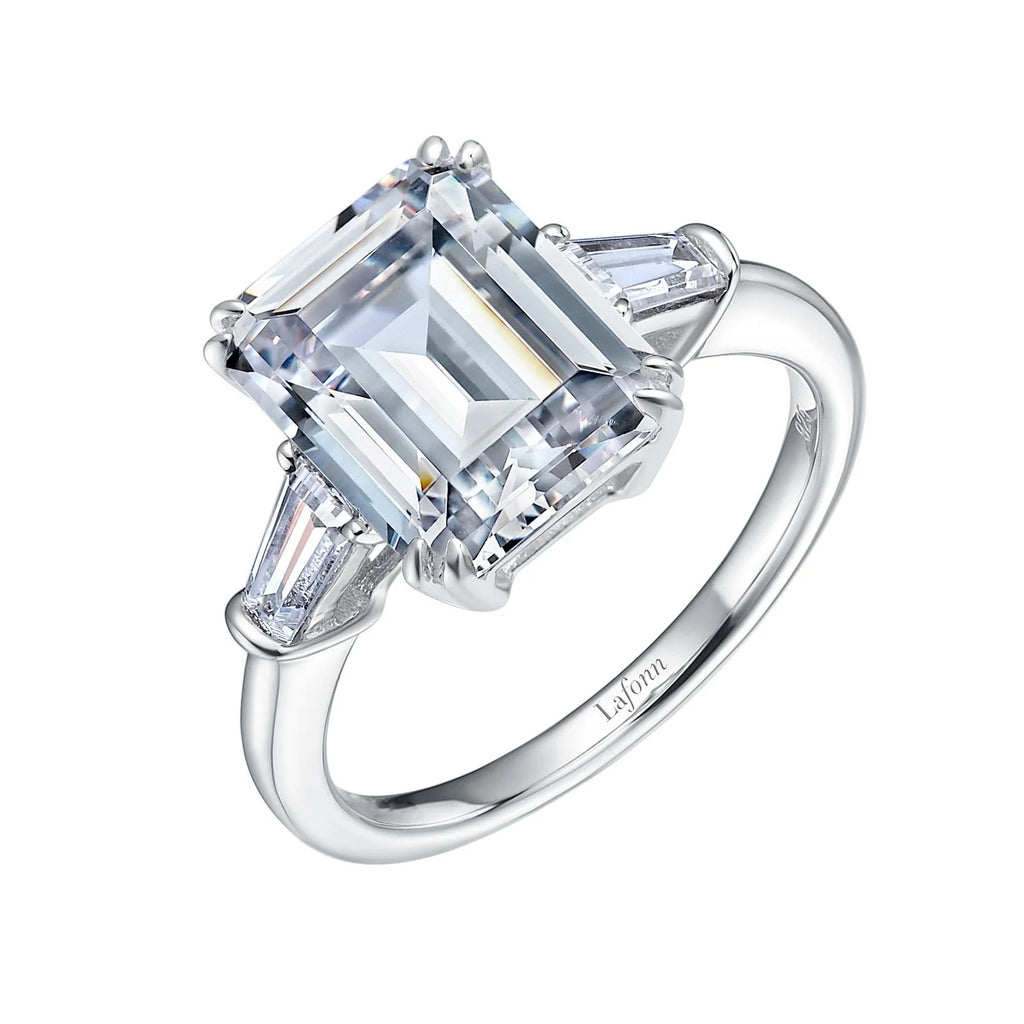 LAFONN- Classic Three-Stone Engagement Ring