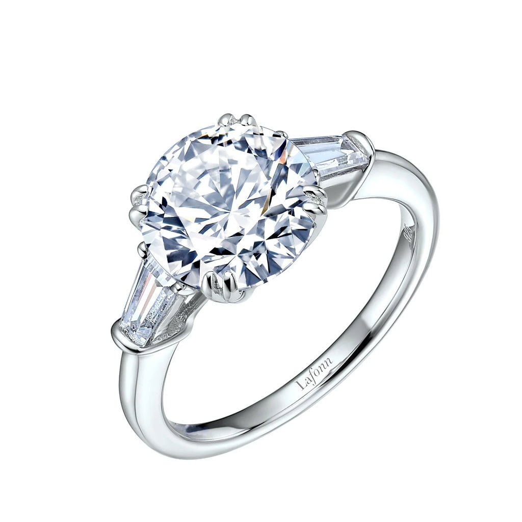 LAFONN- Classic Three-Stone Engagement Ring