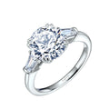 LAFONN- Classic Three-Stone Engagement Ring