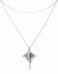 UNO DE 50- Multi strand chain necklace with manta ray