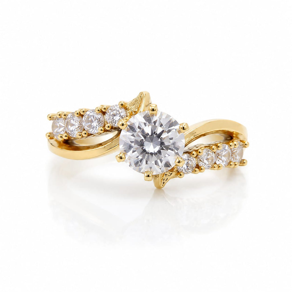 CZ- Round Cut Solitaire