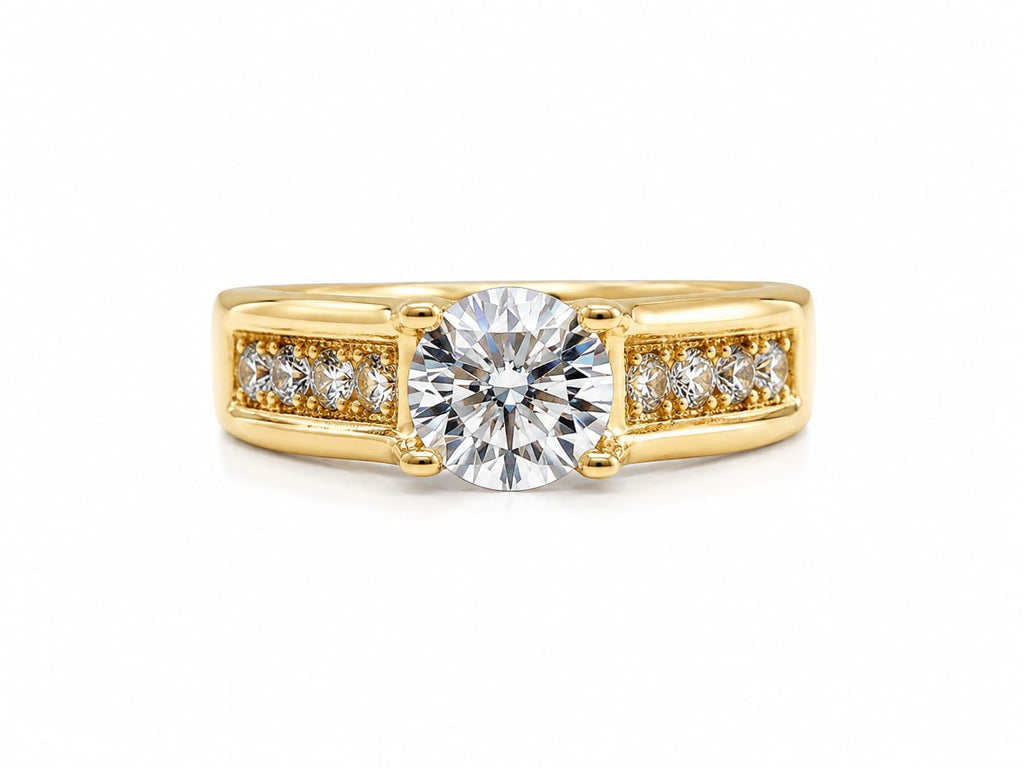 CZ- Round Cut Solitaire