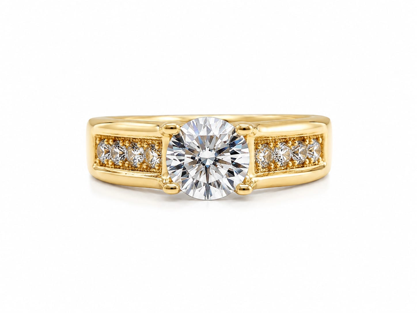 CZ- Round Cut Solitaire