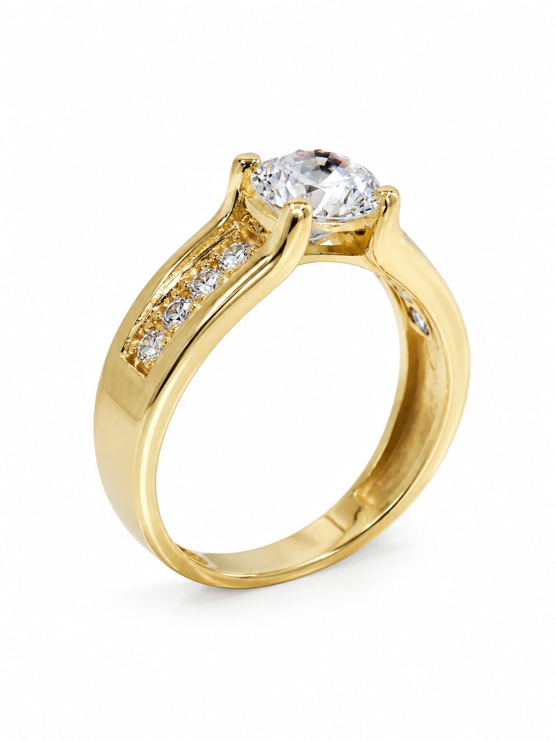 CZ- Round Cut Solitaire
