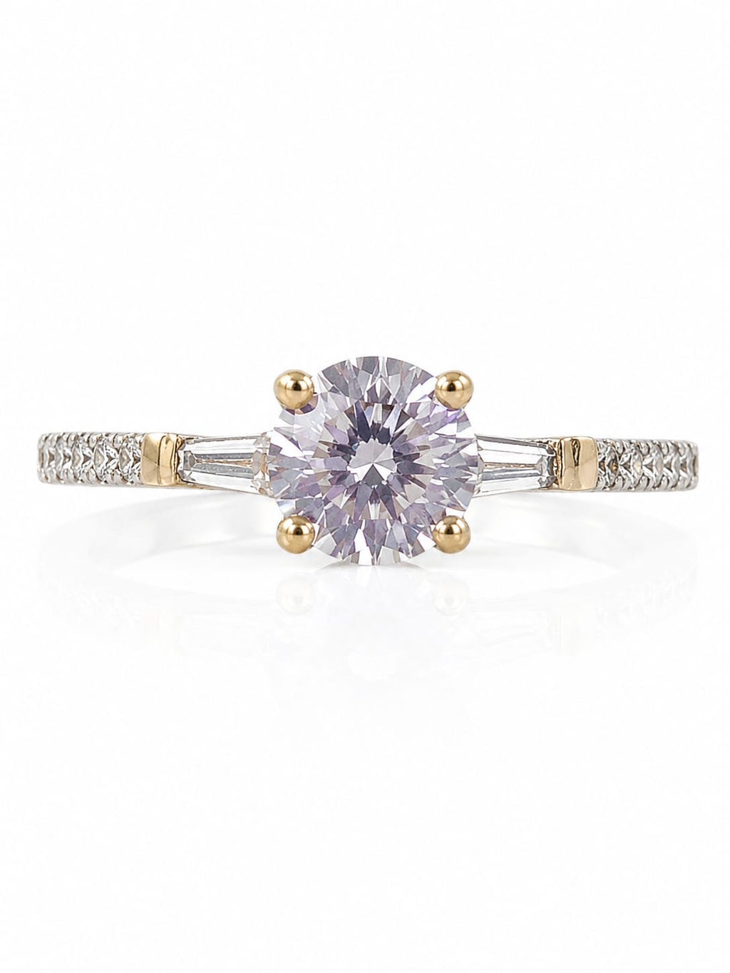 CZ- Round Cut Solitaire