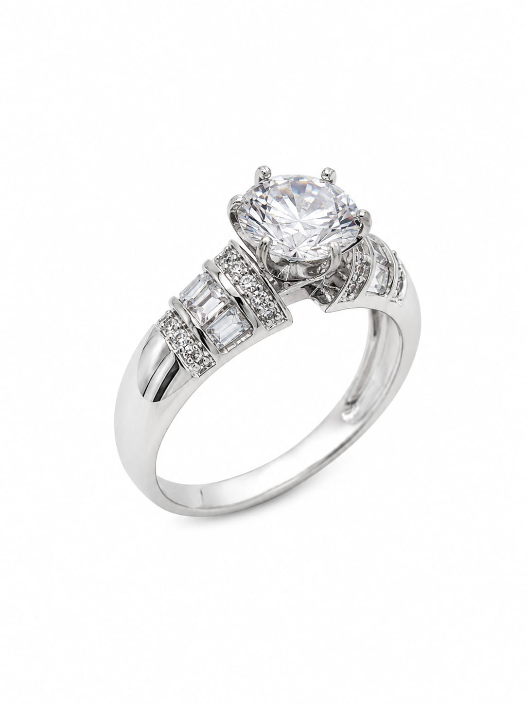 CZ- Round Cut Solitaire