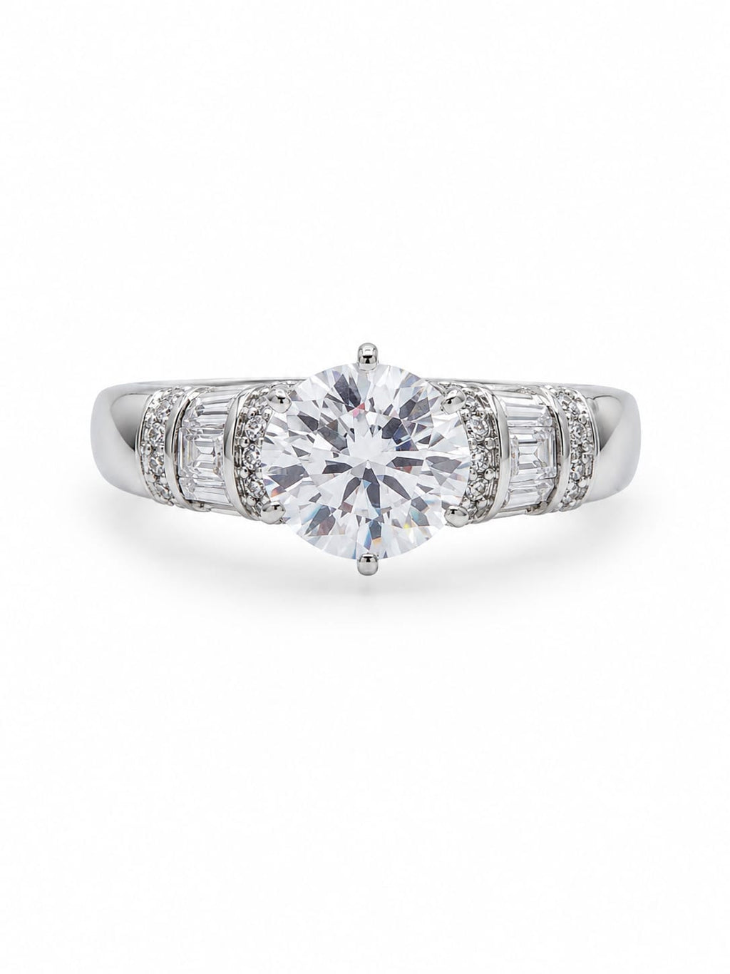 CZ- Round Cut Solitaire