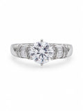 CZ- Round Cut Solitaire
