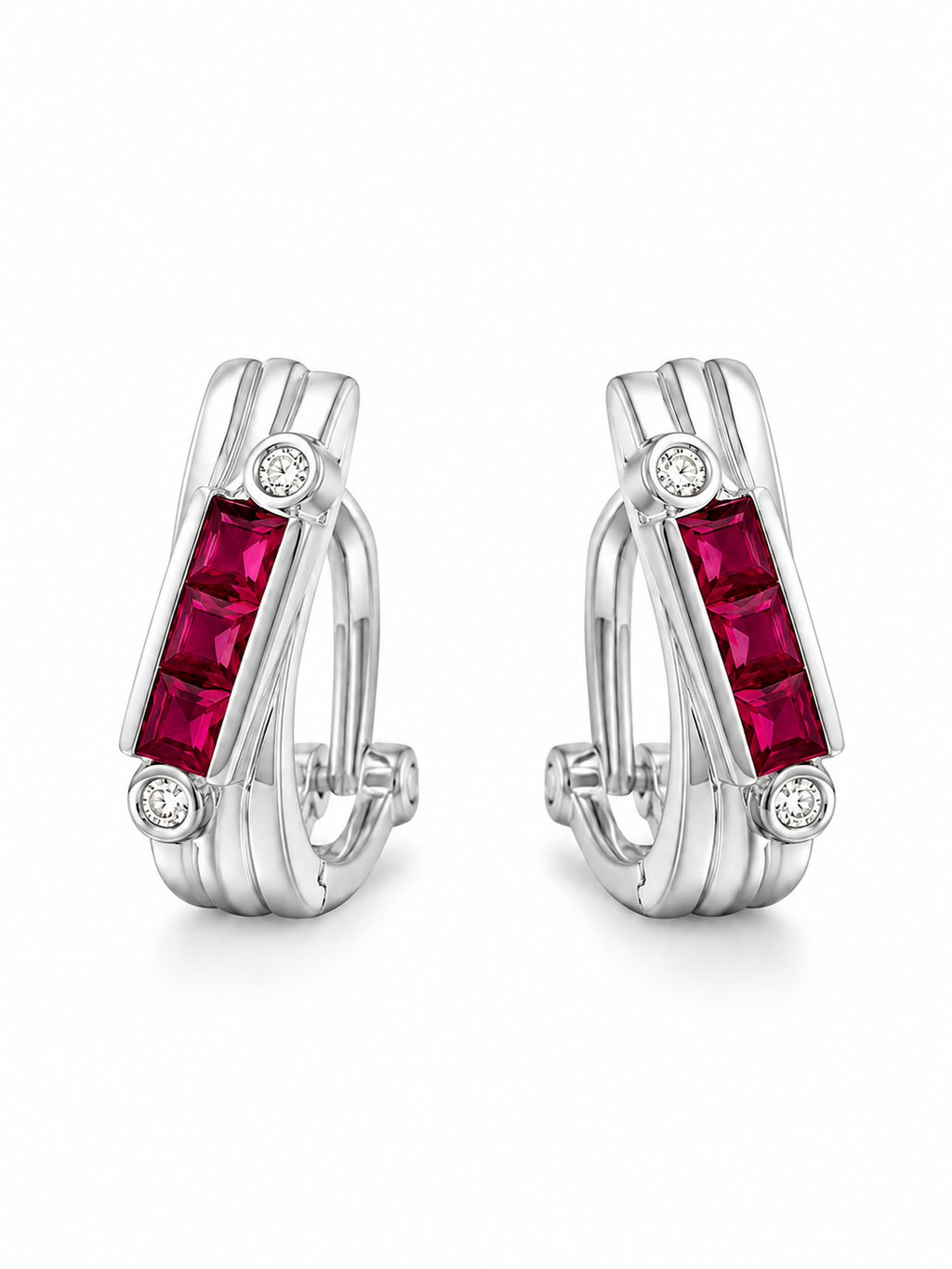 Genuine Set- Ruby & Diamonds