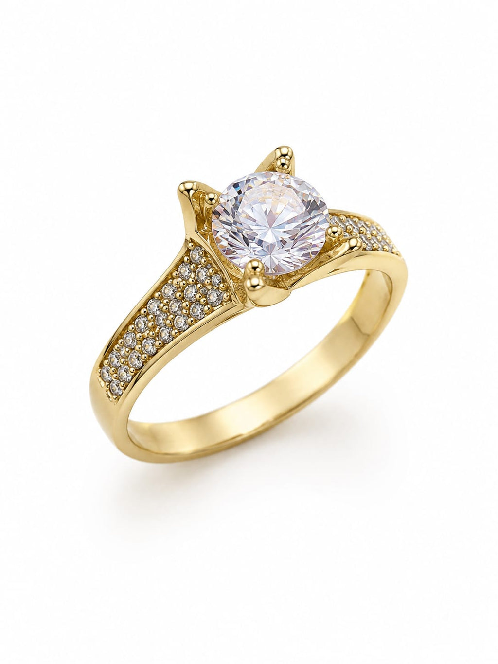 CZ- Round Cut Solitaire