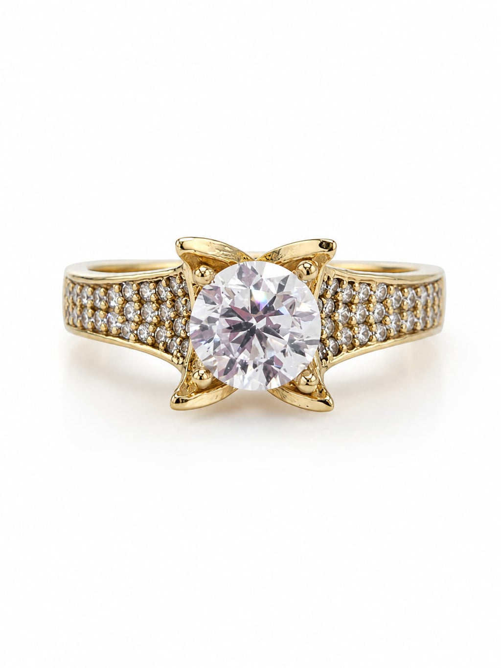 CZ- Round Cut Solitaire