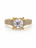 CZ- Round Cut Solitaire