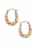 Hoops- 3 Tones Small