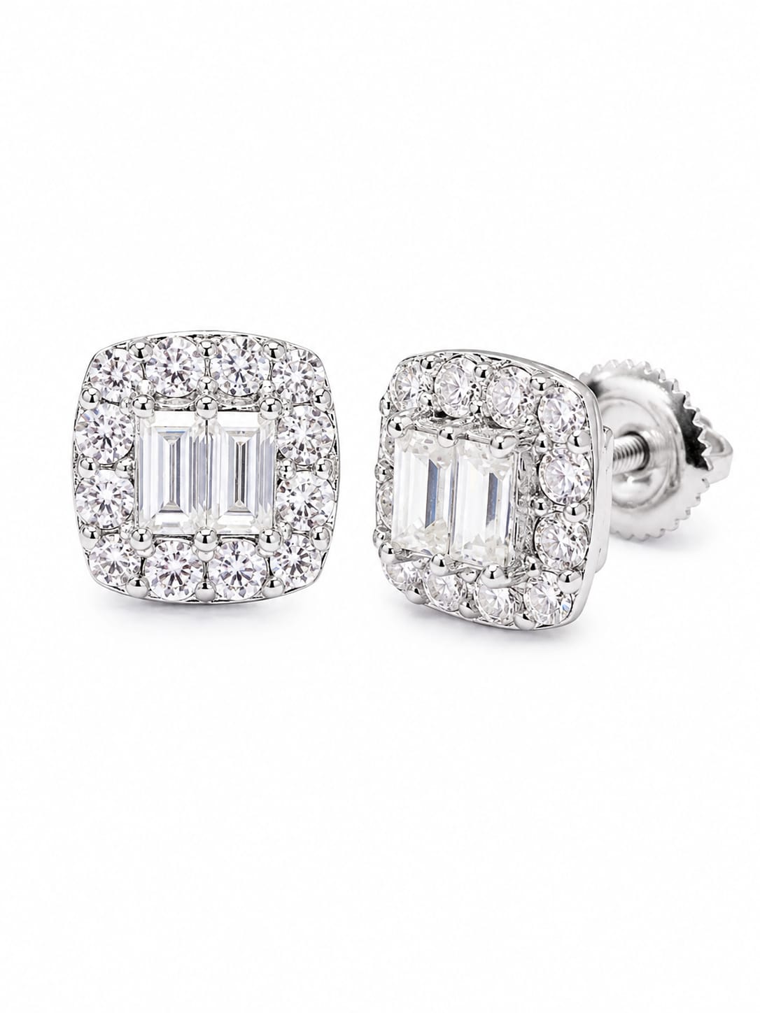 Studs- Moissanite Earrings